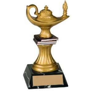  Trophy Paradise 6.0 Gold Pedestal Resin Award   Lamp of 