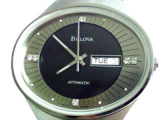 NEW EXTREMELY RARE SWISS AUTHENTIC BULOVA AUTOMATIC / SELF WIND MENS 