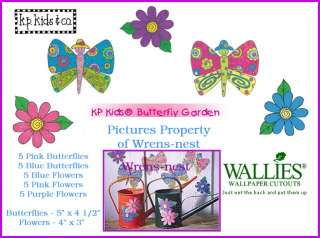 WALLIES KP Kids Butterfly Garden 25 Wallpaper Cutouts  