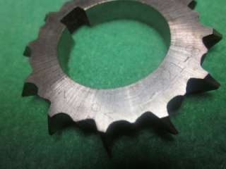 DOUBLE 45° ANGLE MILLING CUTTER 12T 1 7/8 x 1/4 x 1  