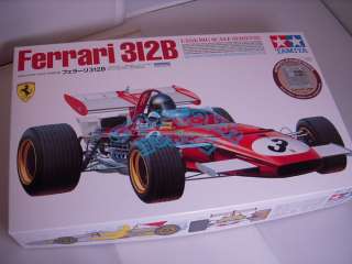 Tamiya 12048 1/12 Ferrari 312B w/Photo Etched Parts Model Kit  