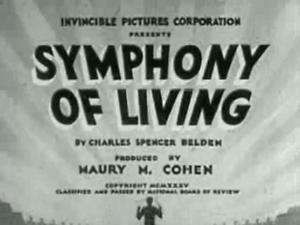 Symphony Of Living DVD 1935 Evelyn Brent RARE Drama  