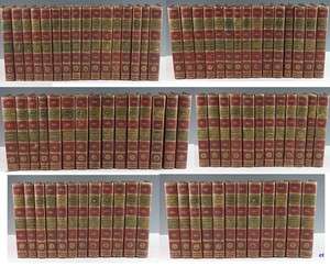 ANTIQUE 1785 COMPLETE WORKS OF VOLTAIRE 70 VOLUMES  