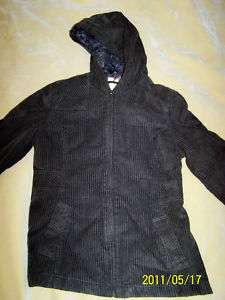 Sonoma Life + Style Hooded Corduroy Jacket Womens Small 400910309918 