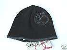 GUESS Black Sylar G Logo Skull Cap One Size NWT
