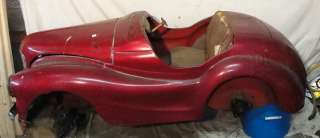 1948 Austin J40 5 ft Pedal Car Operable Trunk & Hood  