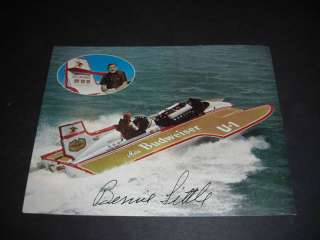 Vintage Bernie Littles Miss Budweiser U 1 Postcard  