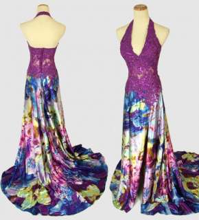 JOVANI Purple $460 Prom Dress Pageant Evening Gown   BRAND NEW   (Size 