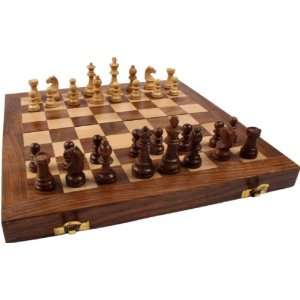 Schachspiel und Back Gammon aus Holz / Knobel, Spass & Brettspiele 