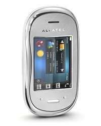 Alcatel OT 880 2,4 Zoll silber Handy ohne Branding  