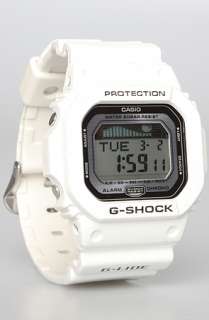 SHOCK The Glide 5600 Solar Watch in White  Karmaloop   Global 