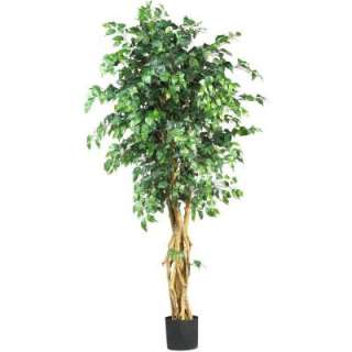Nearly Natural 6 Ft. Multi Trunk Silk Ficus Tree 5216 at The Home 