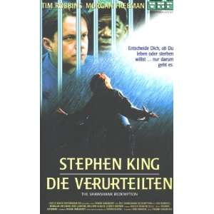Die Verurteilten   Stephen King [VHS] Tim Robbins, Morgan Freeman 