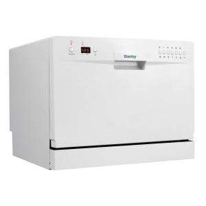 DDW611WLED  Danby 24 In. Countertop Dishwasher in White at The Home 