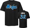 Shaquille ONeal Black Majestic Hardwood Classic Name and Number 