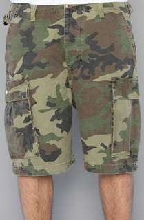 Obey The Recon Cargo Shorts in Camo  Karmaloop   Global Concrete 