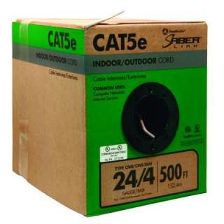 Southwire Category 5e Indoor/Outdoor 24 4pr 500 Ft. 56917645 at The 