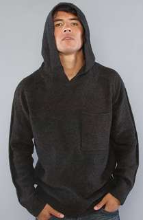 COMUNE The Maddox Hooded Sweater in Black  Karmaloop   Global 