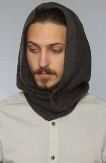 COMUNE The Kirk Sweater Hood in Black  Karmaloop   Global 