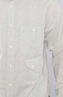 10 Deep The Harpers Mill Buttondown Shirt in Heather Grey  Karmaloop 