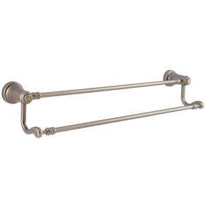 Pfister Ashfield 24 In. Double Towel Bar in Rustic Pewter DISCONTINUED 