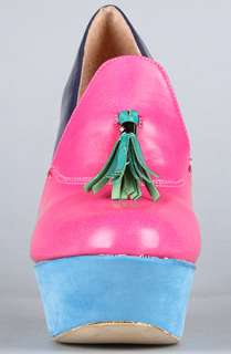 Lovely People The Agnes Shoe in Fuchsia Multi  Karmaloop   Global 