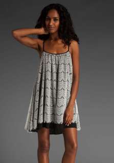 MINKPINK Overture Dress in Black/Off White  