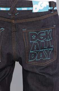 DGK The All Day 2 Jeans in Indigo Raw  Karmaloop   Global 
