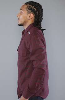 Society Original Products The Big Country Flannel Shirt in Burgundy 