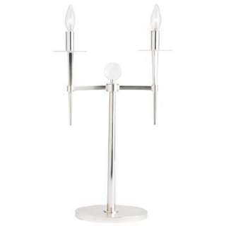 Gabriele 2L Table Lamp in Hotel Silver 41400  