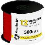 Southwire 500 ft. 12 Stranded THHN Red Cable