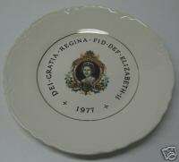 Regal Imports 1977 Queen Elizabeth Jubilee Plate 4141  