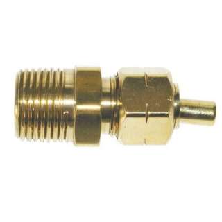 Watts 7/8 in. x 3/4 in. Lead Free Brass Compression x MIP Coupling LF 