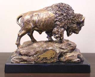 Buffalo Bills Bronze Desktop Statue by Tim Wolfe  