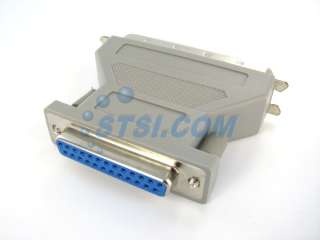 Centronics 50 Pin M/25 Pin DB25 F SCSI Adapter ~STSI  