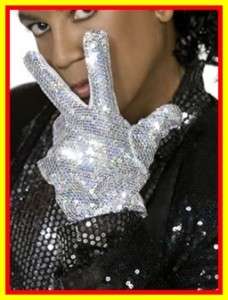 Original Michael Jackson Billie Jean Handschuh silber  