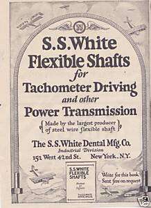 1930 ad s s white dental mfg co  