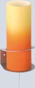 Briloner 2503/014B Wandleuchte mit Schalter orange/gelb  