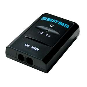 Best Data 56USBSLV Smart One 56k USB Data Fax Modem   V.92, USB at 