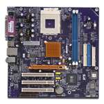 ECS 741GX M SiS Socket A MicroATX MotheBoard and an AMD Athlon XP 3000 