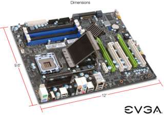 EVGA nForce 750i SLI FTW Motherboard   NVIDIA nForce 750i, 45nm 