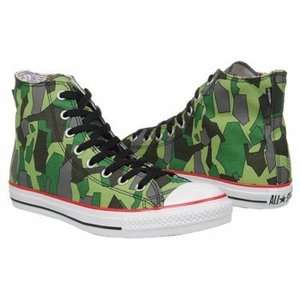   Limited Edition Chuck Taylor All Star Green Camo High Top 6 11  