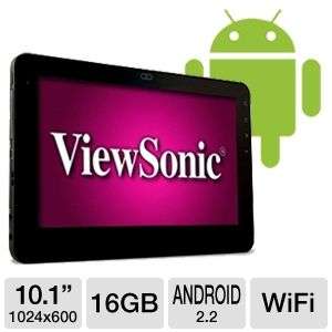 Viewsonic gTablet   10.1 Android 2.2 Wi Fi/Bluetooth 16GB Internet 