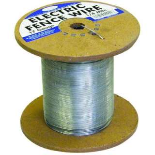  17 Gauge Galvanized Electric Fence Wire 317754A 