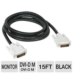 Cables To Go 15 Foot DVI D Male to Male Dual Link Digital Monitor 