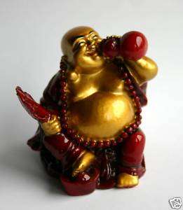 Glücks Buddha   Wohlstand Reichtum Geld Feng Shui C  