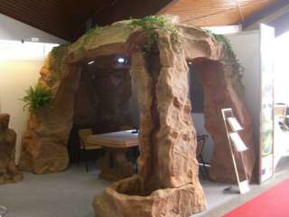 EXKLUSIV Pavillon Zelt Grotte Felsen Gartendekoration in Sachsen 