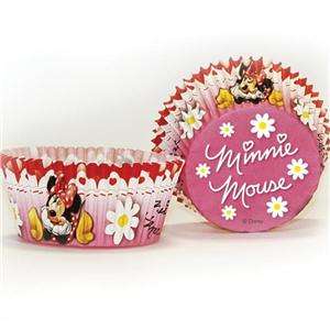 Minnie Mouse Red Polka Dot Party Cupcake Cases x 50  