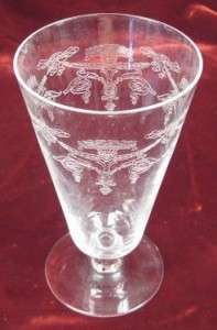 Vintage PERSIAN ICE TEA GOBLET Morgantown Glass 702 (O)  