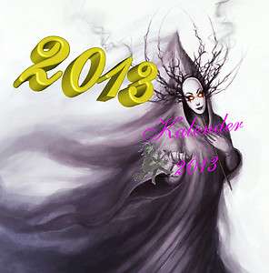 Dark Fantasy 2013 Der Fantasykalender Gothic Halloween Kalender 2013 